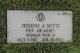 Joseph J. Nitti Memorial Headstone